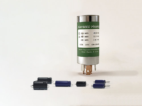 Can Capacitors and Re-cap Kits for Drake – HAYSEED HAMFEST LLC